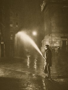 Cleaning the streets of Billingsgate